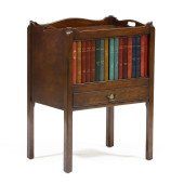 GEORGIAN STYLE FAUX-BOOK SIDE