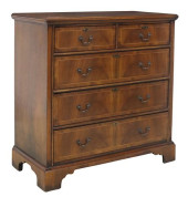 GEORGIAN STYLE FIGURED WALNUT