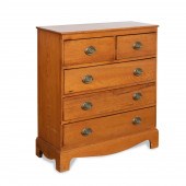 GEORGIAN STYLE FIVE DRAWER PIN