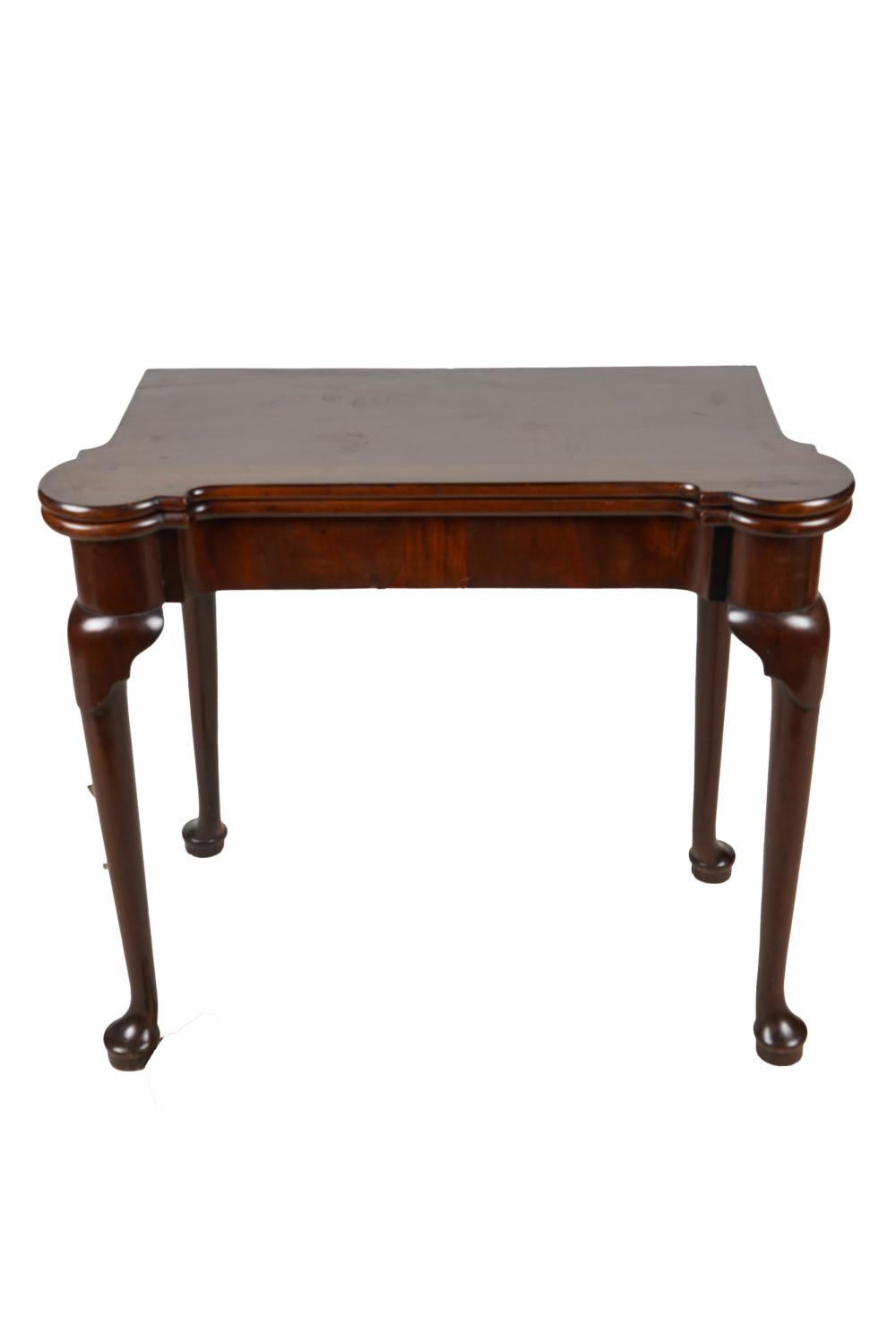 GEORGIAN STYLE FLIP TOP GAME