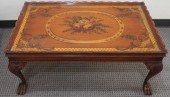 GEORGIAN STYLE FLORAL PAINTED