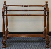 GEORGIAN STYLE FRUITWOOD BUTLE