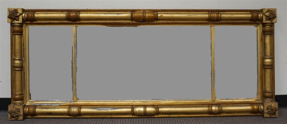 GEORGIAN STYLE GILT DECORATED FRAME