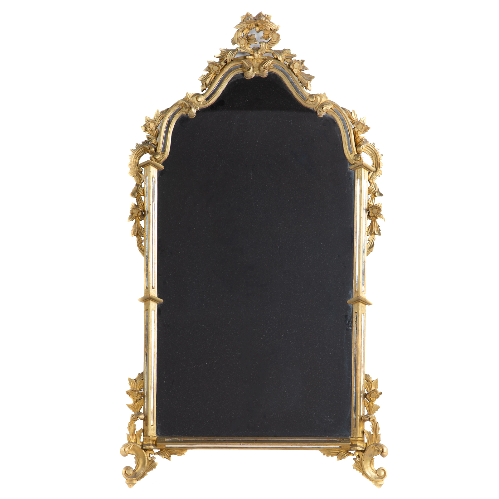 GEORGIAN STYLE GILT MIRROR Late
