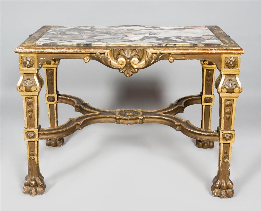 GEORGIAN STYLE GILTWOOD SIDE