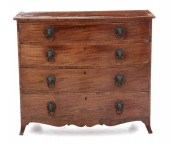 Georgian style inlaid mahogany