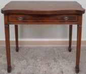 GEORGIAN STYLE INLAID MAHOGANY