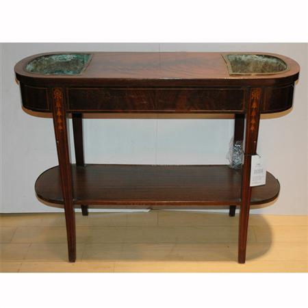 Georgian Style Inlaid Mahogany