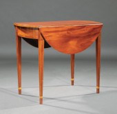 GEORGIAN-STYLE INLAID MAHOGANY