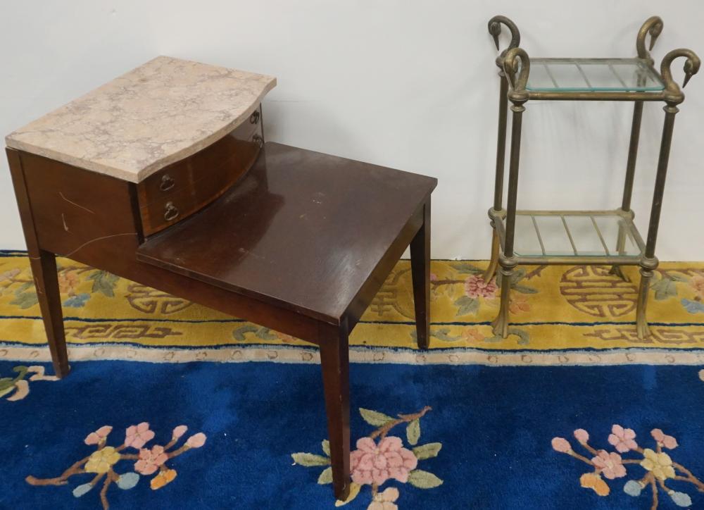GEORGIAN STYLE MAHOGANY AND