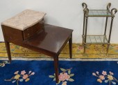 GEORGIAN STYLE MAHOGANY AND MA