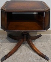 GEORGIAN STYLE MAHOGANY AND TO