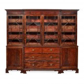 GEORGIAN STYLE MAHOGANY BREAKF