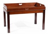 GEORGIAN-STYLE MAHOGANY BUTLER