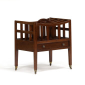 GEORGIAN STYLE MAHOGANY CANTER