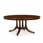 GEORGIAN STYLE MAHOGANY CIRCUL