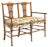 GEORGIAN STYLE MAHOGANY DOUBLE