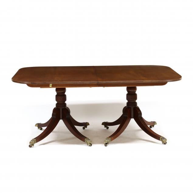 GEORGIAN STYLE MAHOGANY DOUBLE