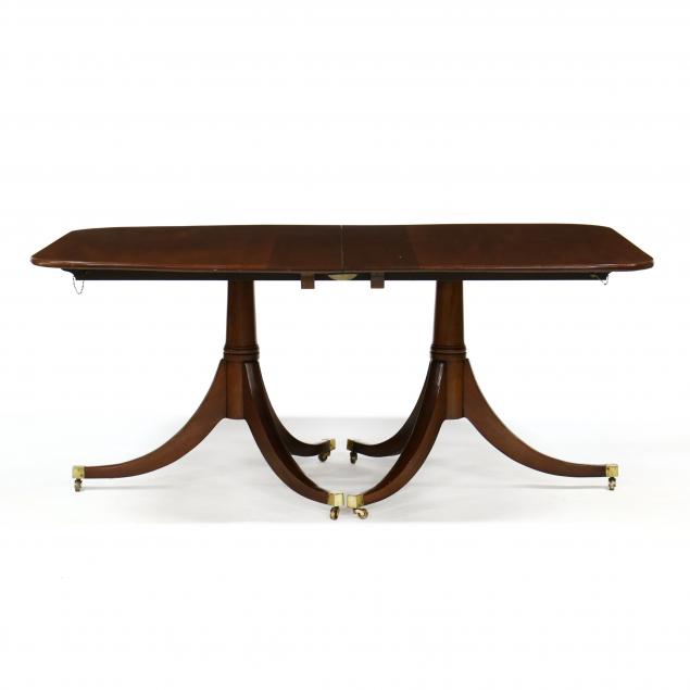 GEORGIAN STYLE MAHOGANY DOUBLE