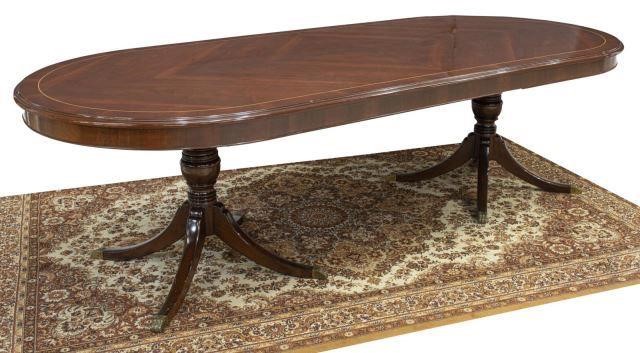 GEORGIAN STYLE MAHOGANY DOUBLE