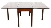 GEORGIAN STYLE MAHOGANY DROP L