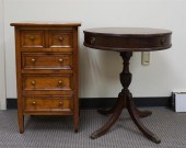 GEORGIAN STYLE MAHOGANY DRUM T