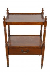 GEORGIAN STYLE MAHOGANY ETAGER