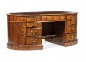 GEORGIAN-STYLE MAHOGANY EXECUT