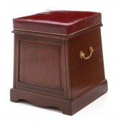 Georgian style mahogany firesi