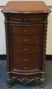 GEORGIAN STYLE MAHOGANY FIVE-D