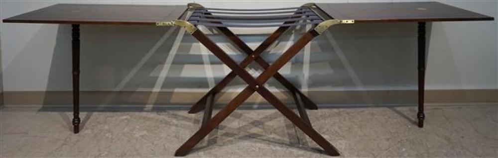 GEORGIAN STYLE MAHOGANY FOLDING
