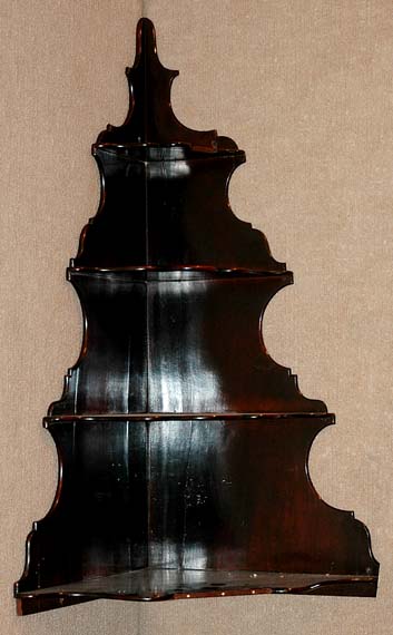 Georgian Style Mahogany Four-Tier