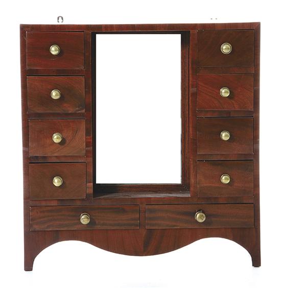 Georgian style mahogany gentleman's
