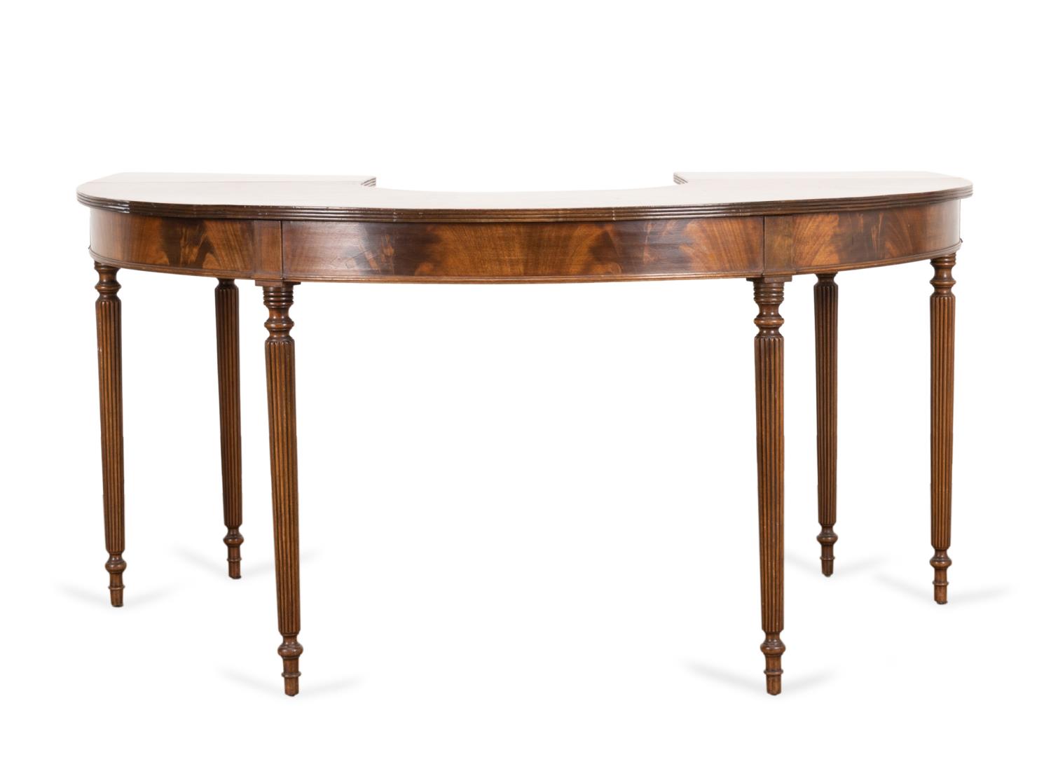 GEORGIAN STYLE MAHOGANY HUNT