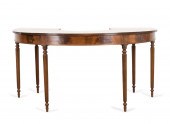 GEORGIAN STYLE MAHOGANY HUNT T