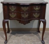 GEORGIAN STYLE MAHOGANY LOW BO