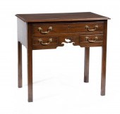 GEORGIAN-STYLE MAHOGANY LOWBOY