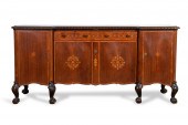 GEORGIAN STYLE MAHOGANY MARQUE