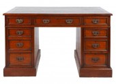 GEORGIAN-STYLE MAHOGANY PARTNE