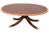 GEORGIAN STYLE MAHOGANY PEDEST