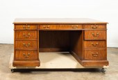 GEORGIAN-STYLE MAHOGANY PEDEST
