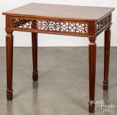 GEORGIAN STYLE MAHOGANY PIER T