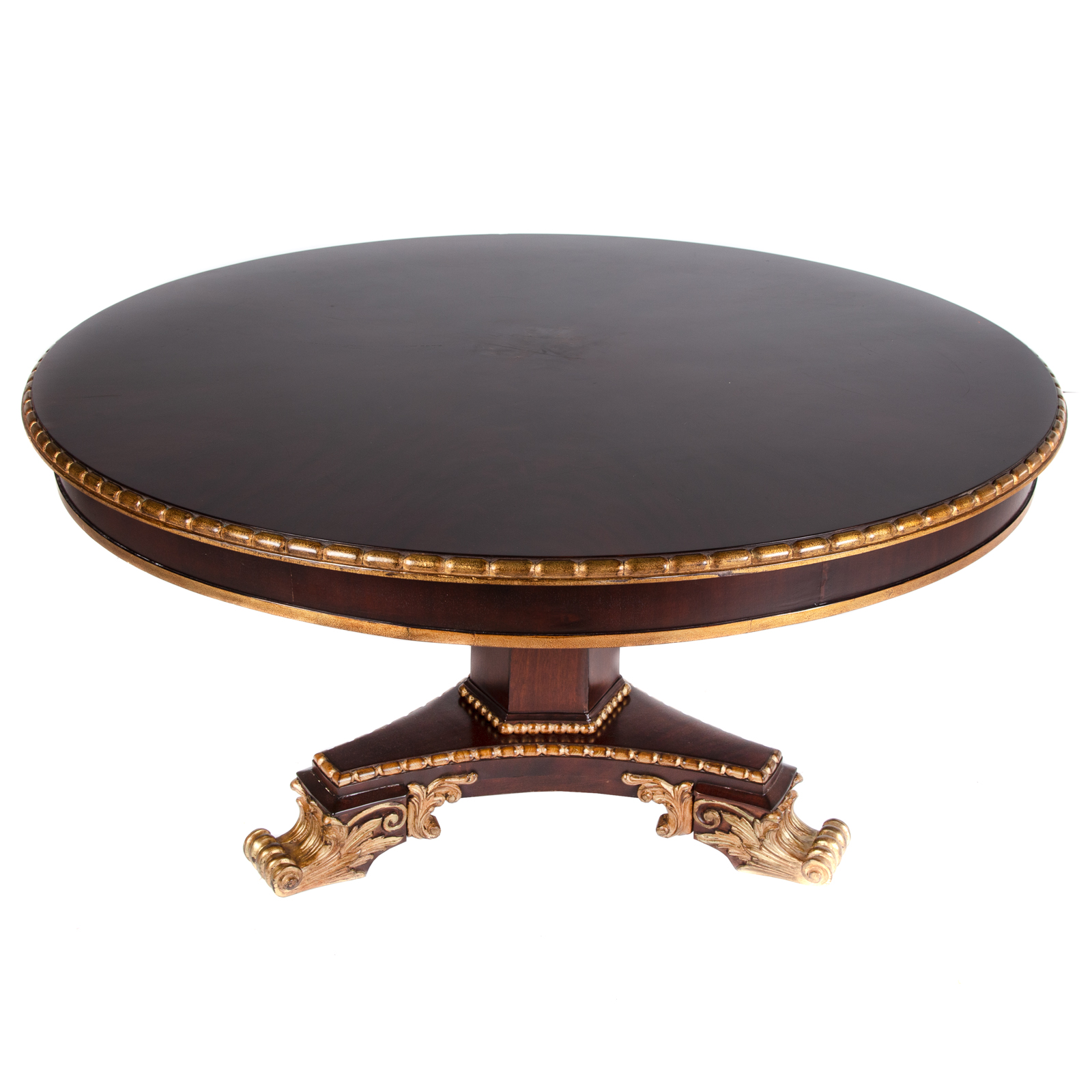 GEORGIAN STYLE MAHOGANY ROUND