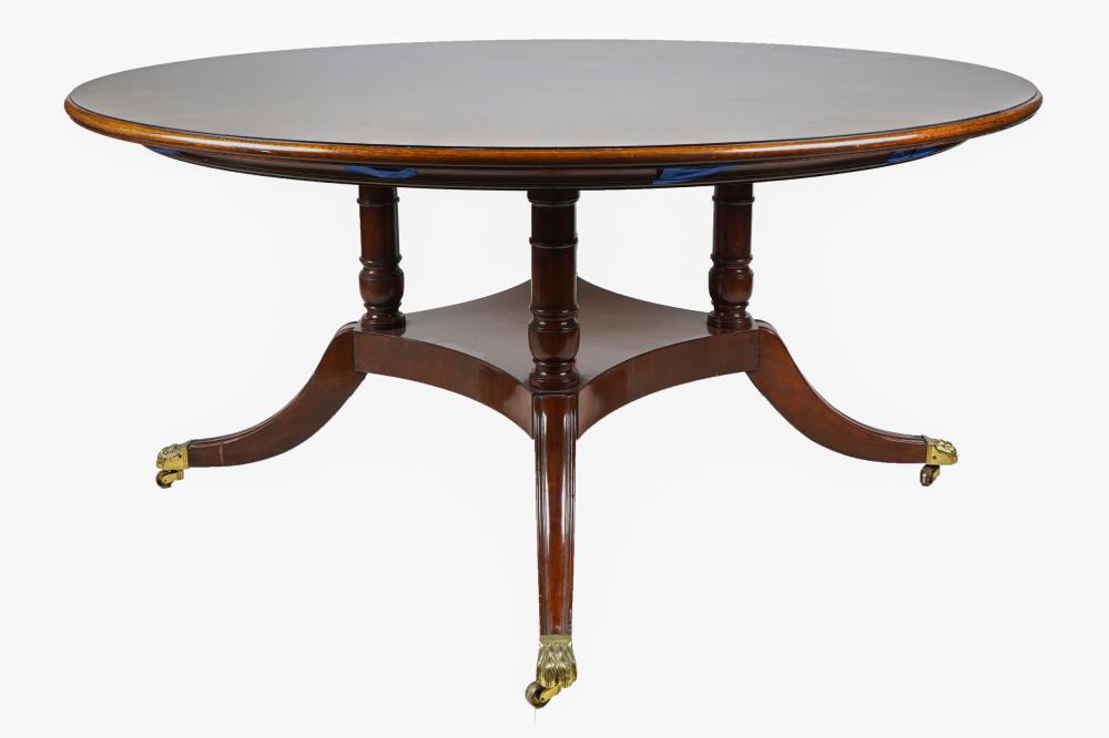 GEORGIAN-STYLE MAHOGANY ROUND