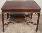 GEORGIAN STYLE MAHOGANY SIDE T