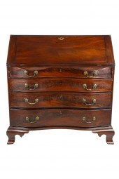 GEORGIAN STYLE MAHOGANY SLANT