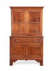 GEORGIAN STYLE MAHOGANY STEP B