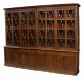 GEORGIAN STYLE MAHOGANY STEPBA