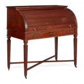 GEORGIAN STYLE MAHOGANY TAMBOU