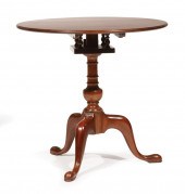 GEORGIAN-STYLE MAHOGANY TILT-T